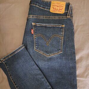 Size 12 Dark Levi Skinny Jeans